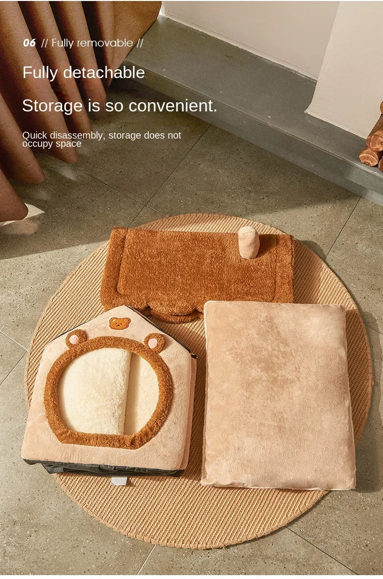 Foldable Dog House Kennel