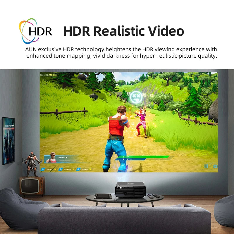 Smart Projector Genuine Android 11 TV Projector