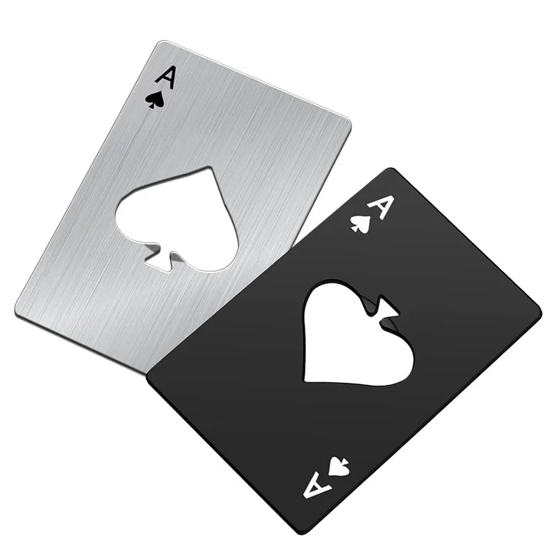Poker Card Professional Beer Opener