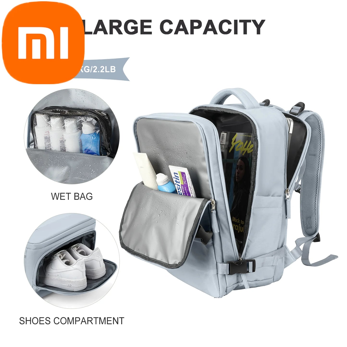 Travel Personal Item Carrying Backpack
