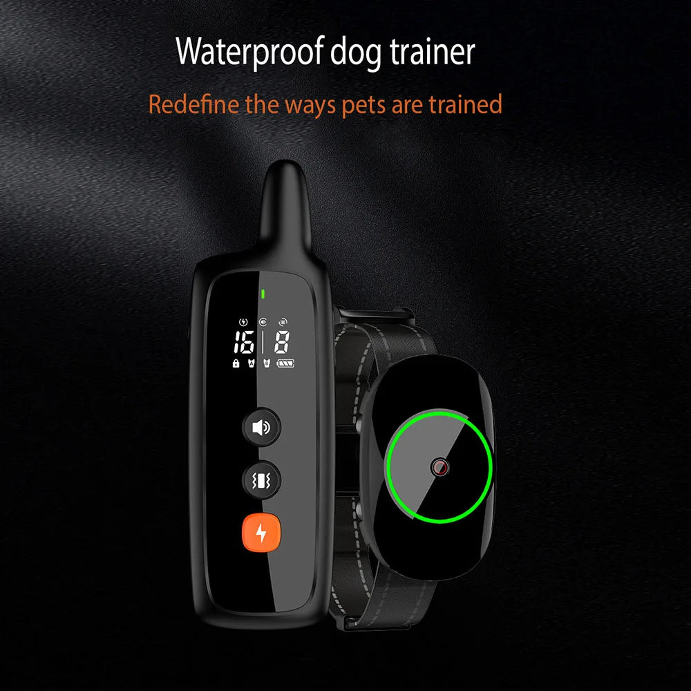 Anti-Barking Color Screen Pet Collar