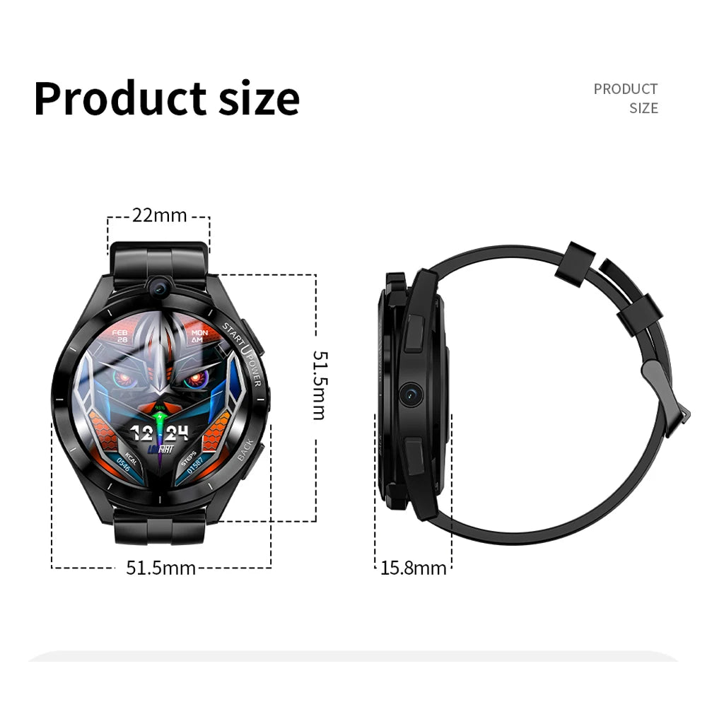 Dual Camera Wifi Smart watch
