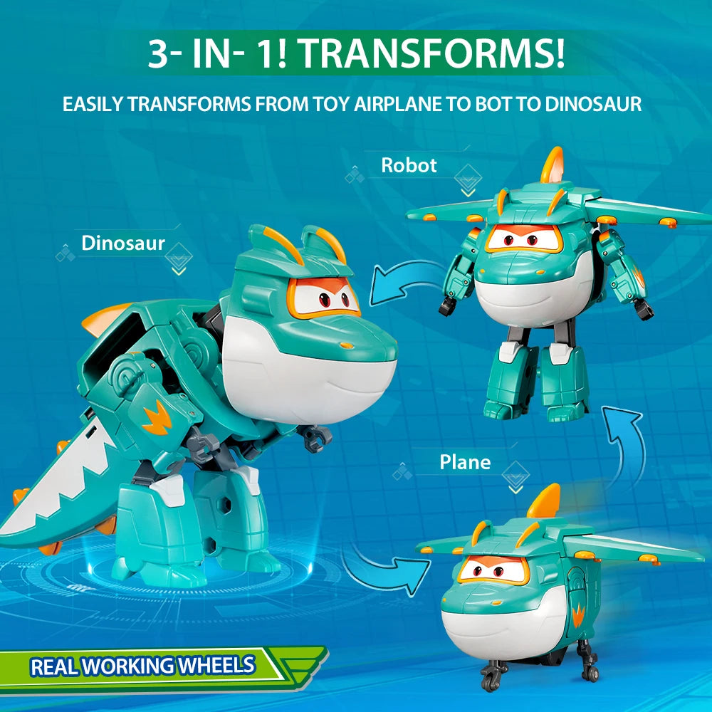 Transforming 3 Modes Action Figure