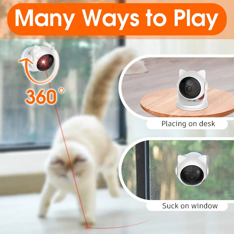 Automatic Cat Smart Teasing Laser
