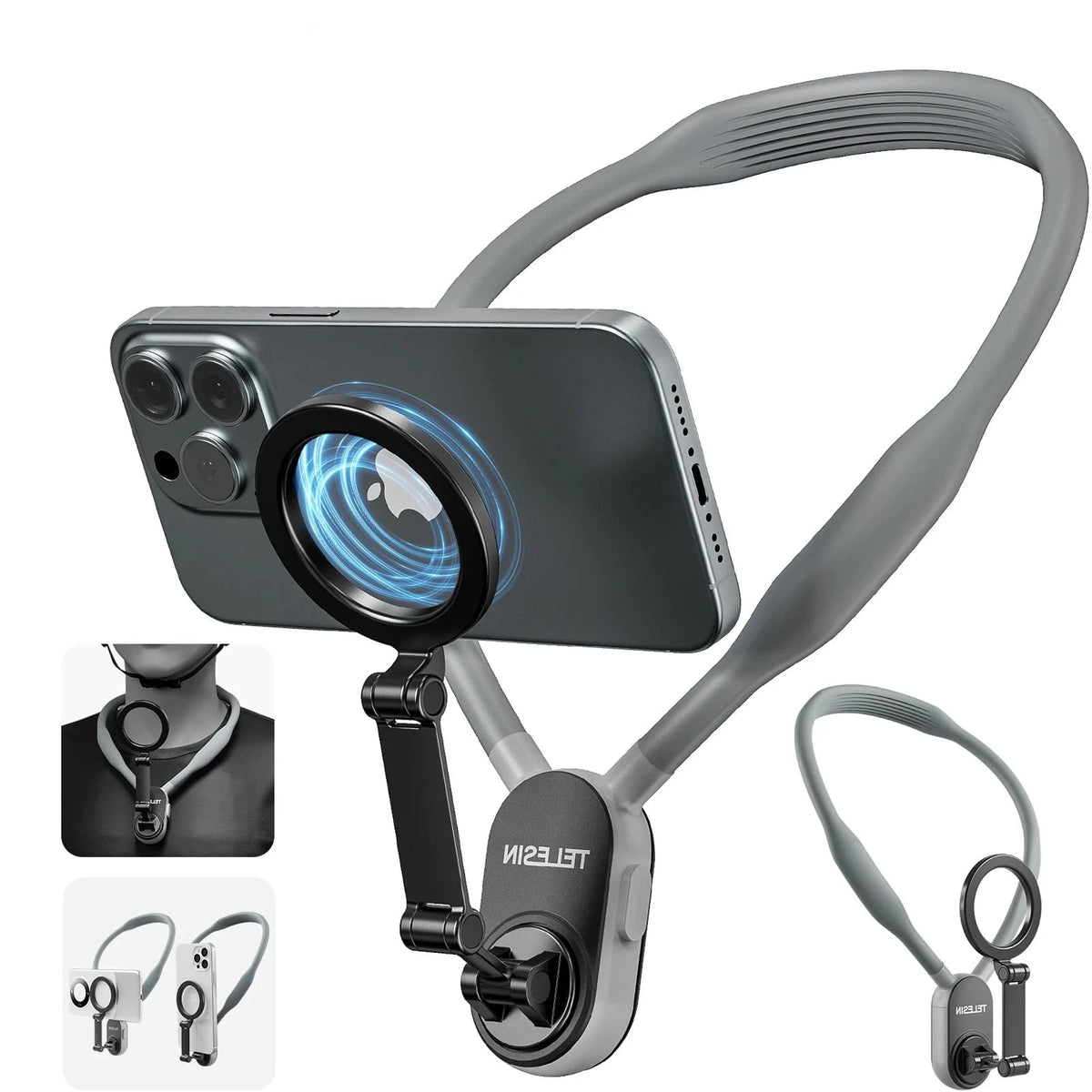 Magnetic Neck Mount Quick Release Hold