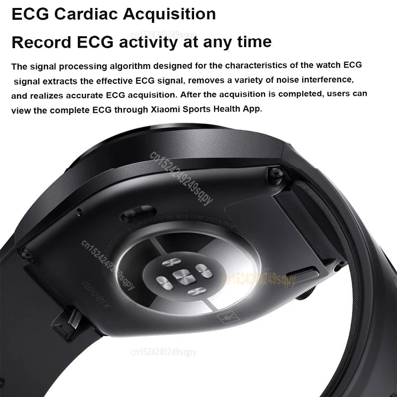 ECG blood heart rate detection watch