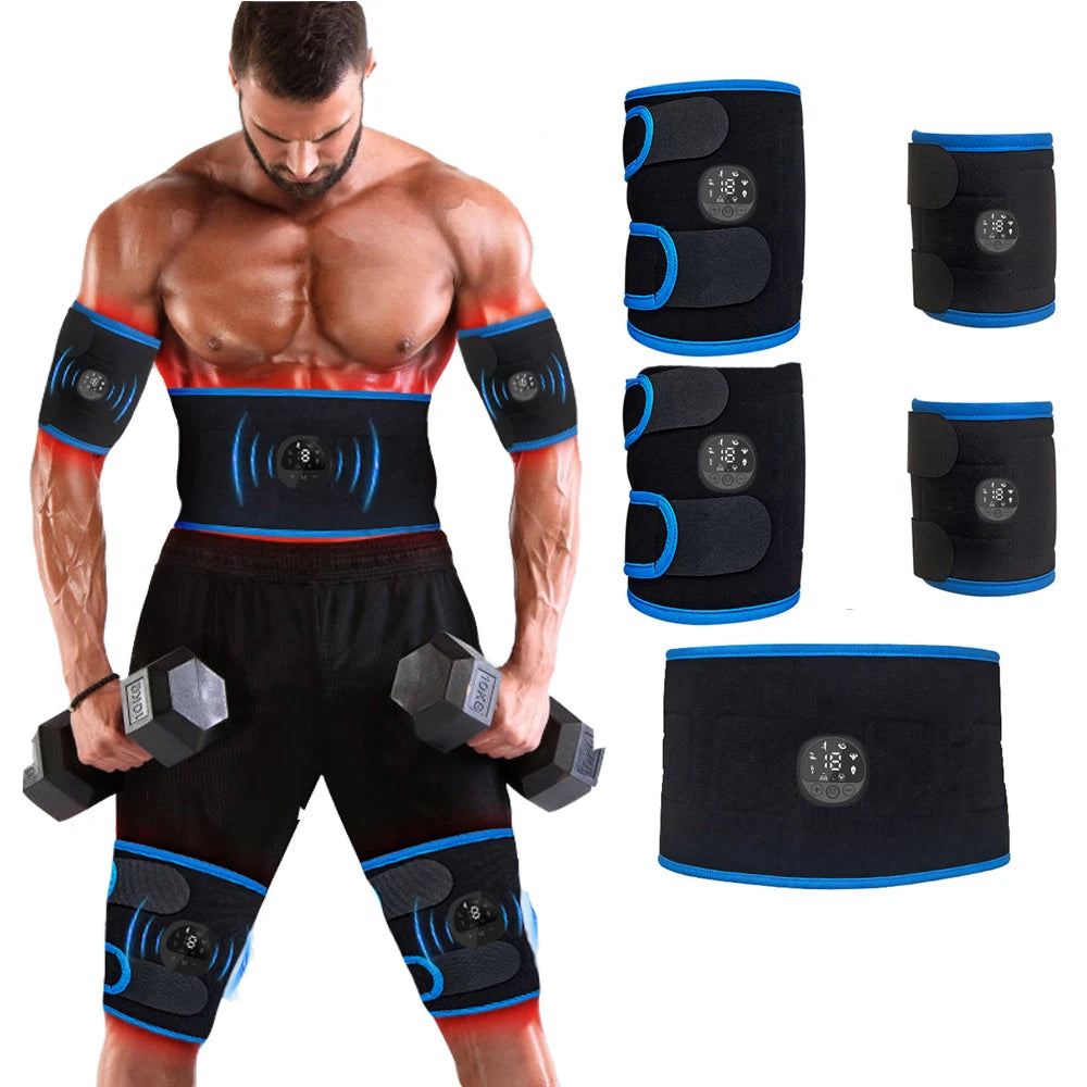 EMS Muscle Stimulator Ab Toning Belt