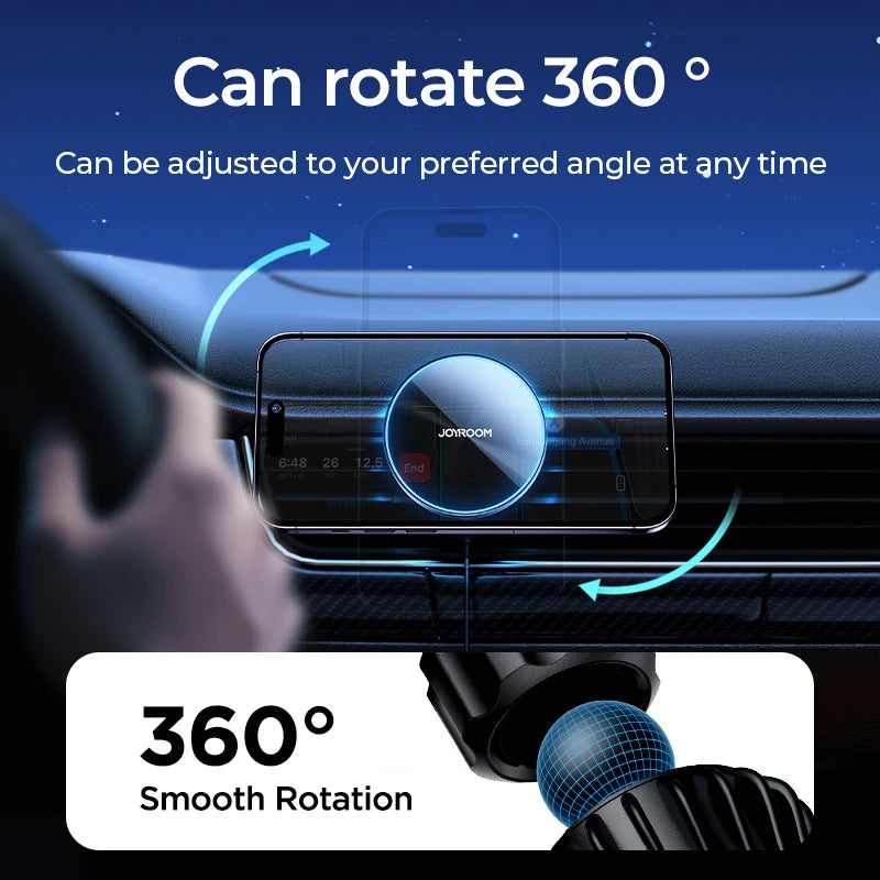 Magnetic Car Mount Wireless Car Charger
