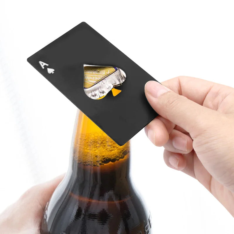 Poker Card Professional Beer Opener