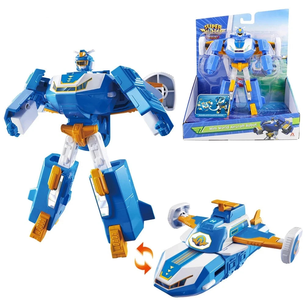 Super Wings Mini World Aircraft Robot