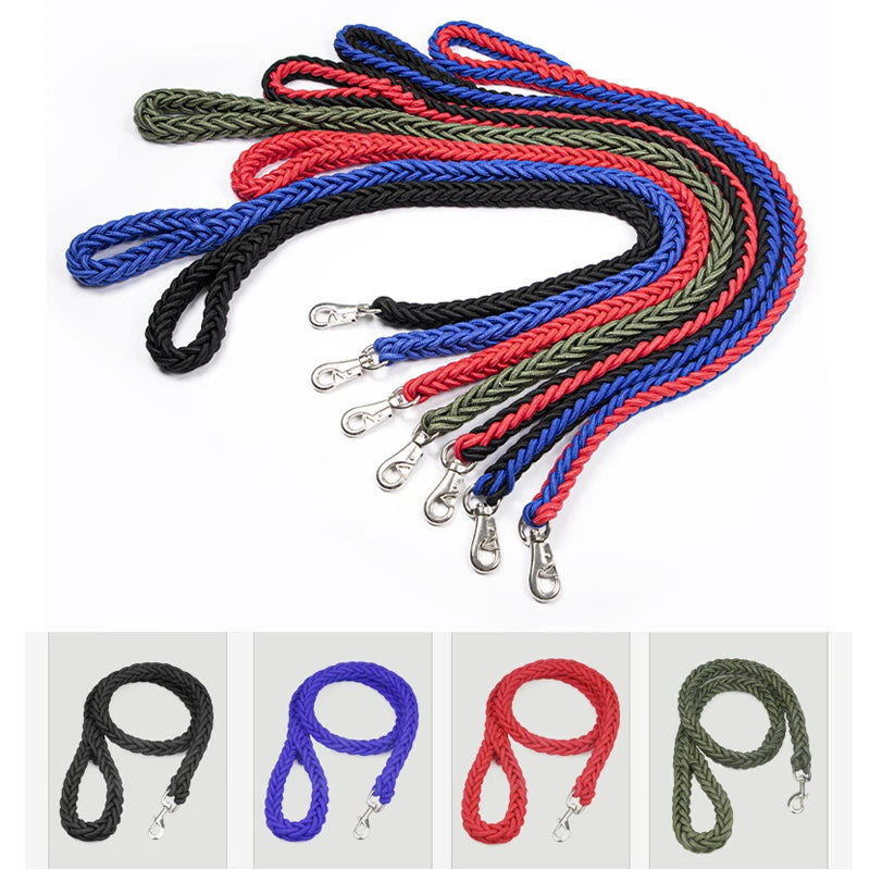 Durable Hand-Knitted Nylon Dog Leash
