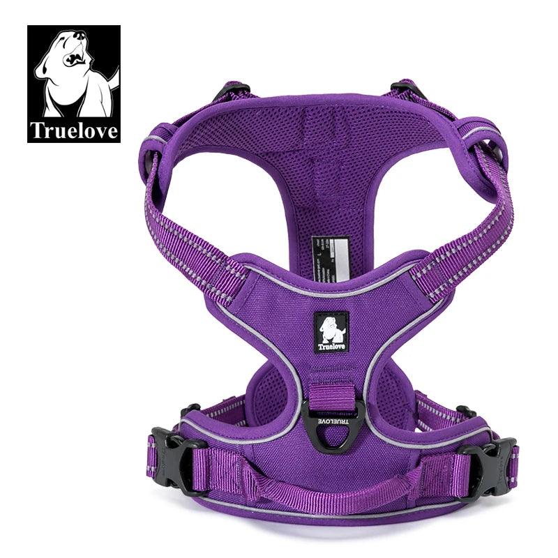 Reflective Nylon large Dog Harness