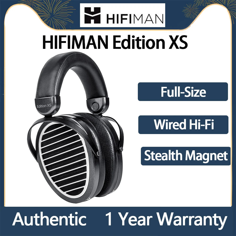 Open-Back Planar Magnetic Hi-Fi Headphone
