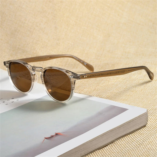 Riley Men Oval Sunglasses