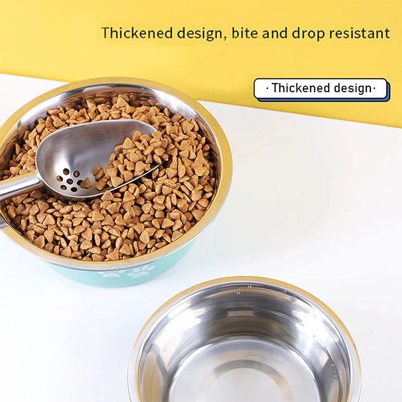 Stainless Steel Non-Slip Pet Bowls