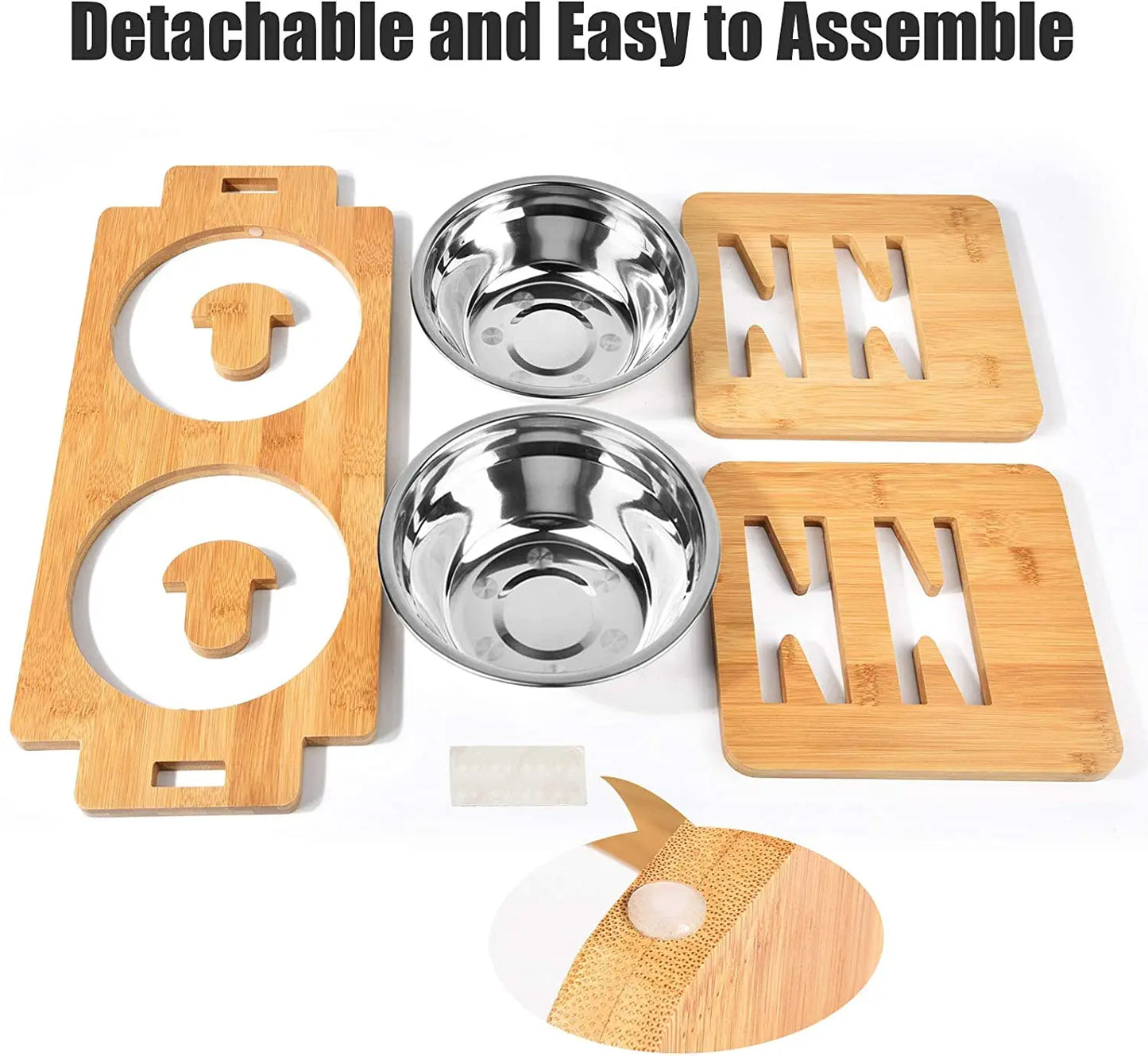 Dog Elevated Slanted Feeding Bowl