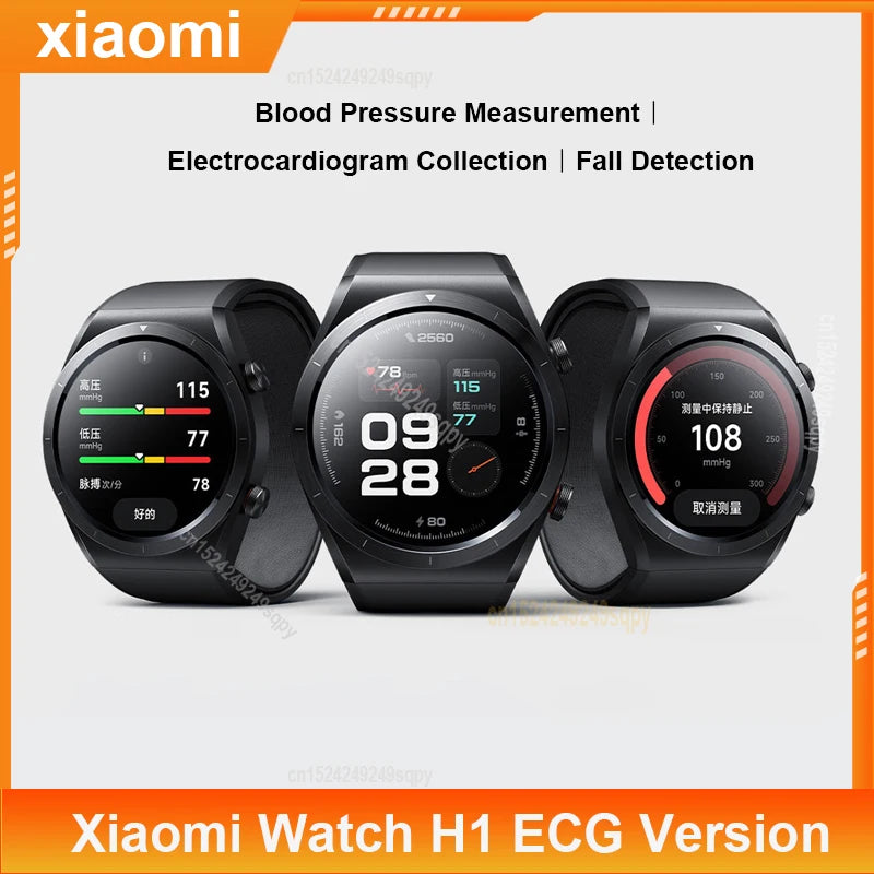 ECG blood heart rate detection watch