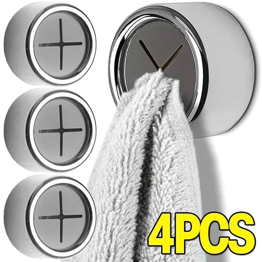 Adhesive Wall-Mounted Towel Holder
