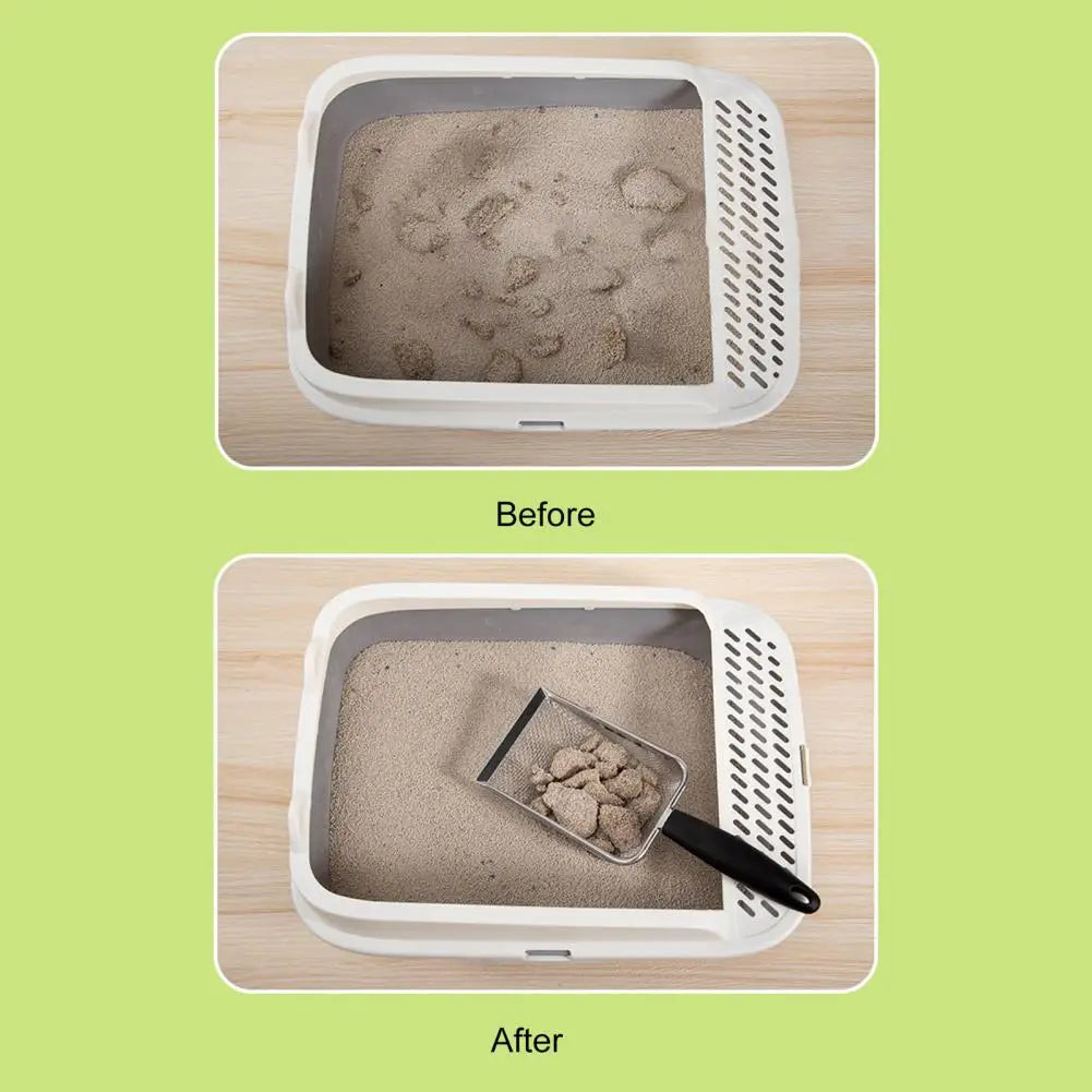 Premium Metal Cat Litter Scooper