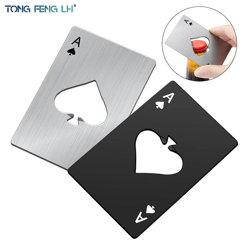 Poker Card Professional Beer Opener