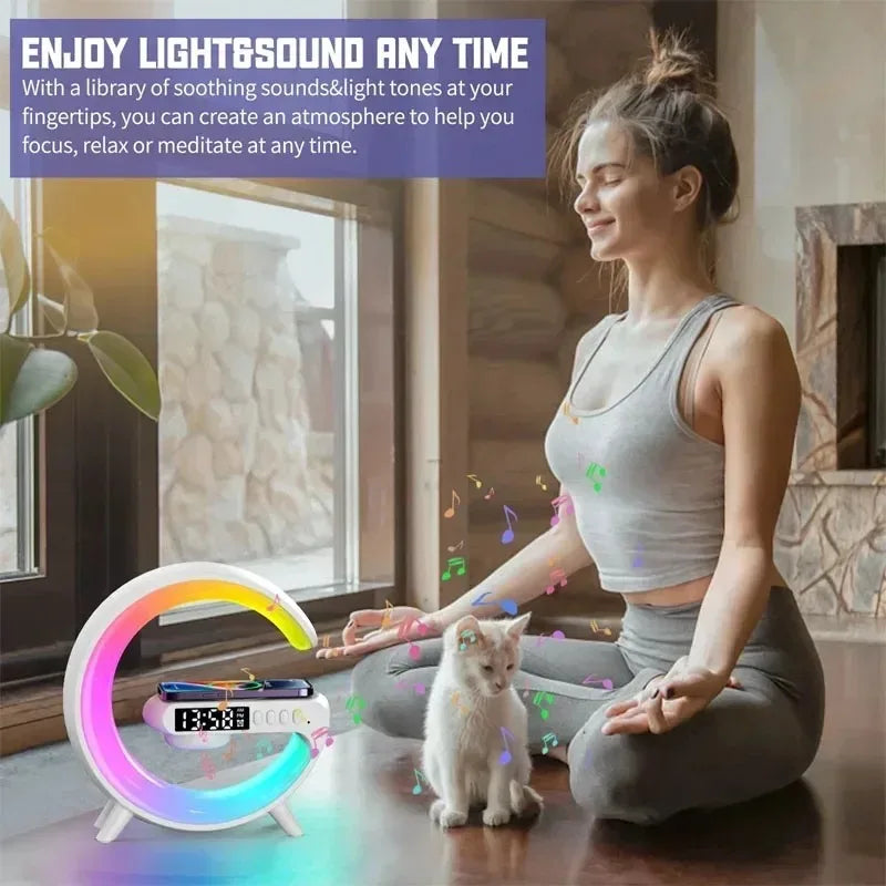 TF RGB Night Light Wireless Charger
