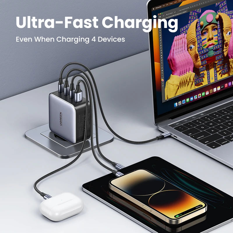 USB C PD 100W GaN Charger