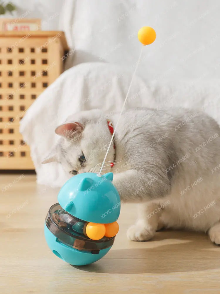 Cat Teaser Tumbler Feather