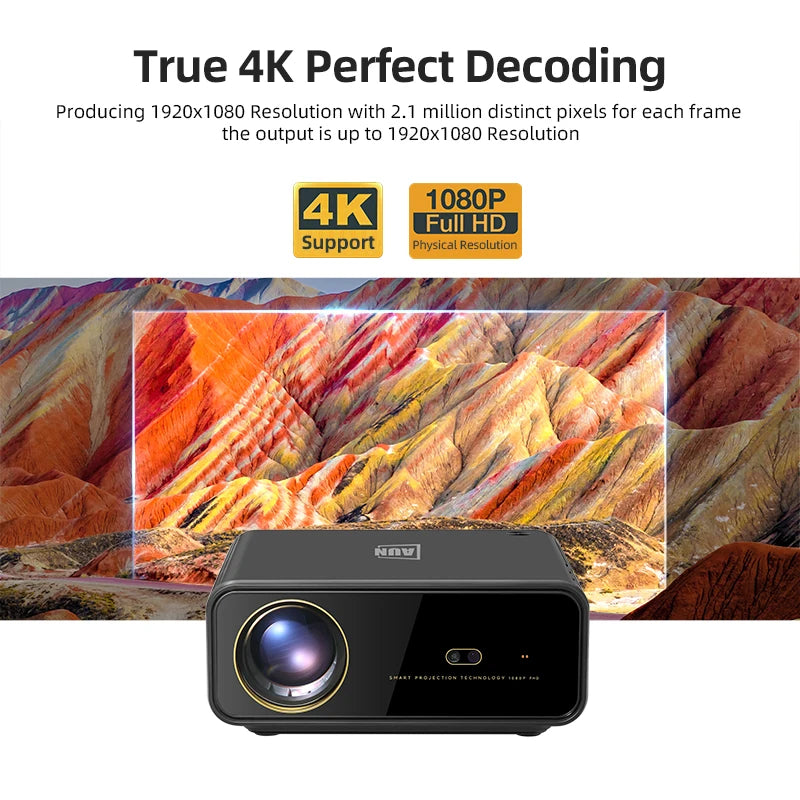 Smart Projector Genuine Android 11 TV Projector