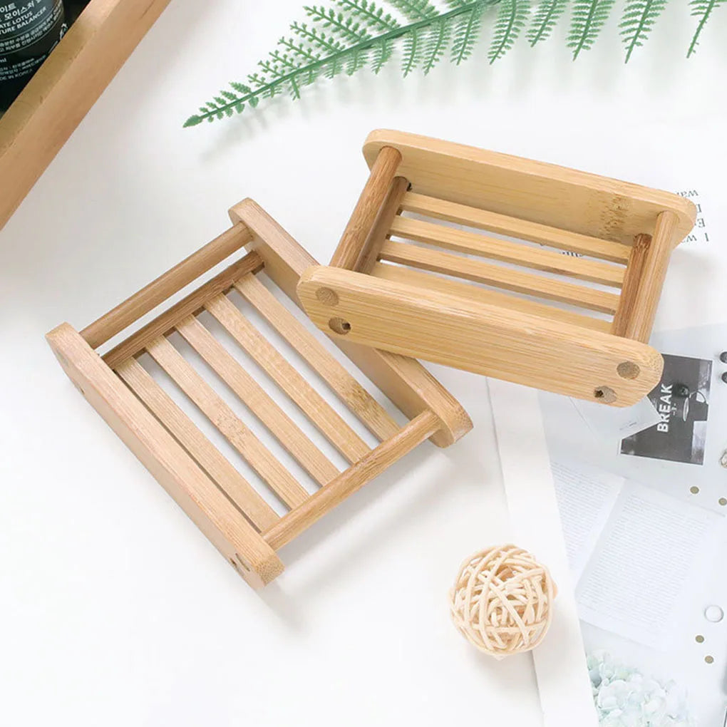 Bamboo Moisture-Proof Soap Dish