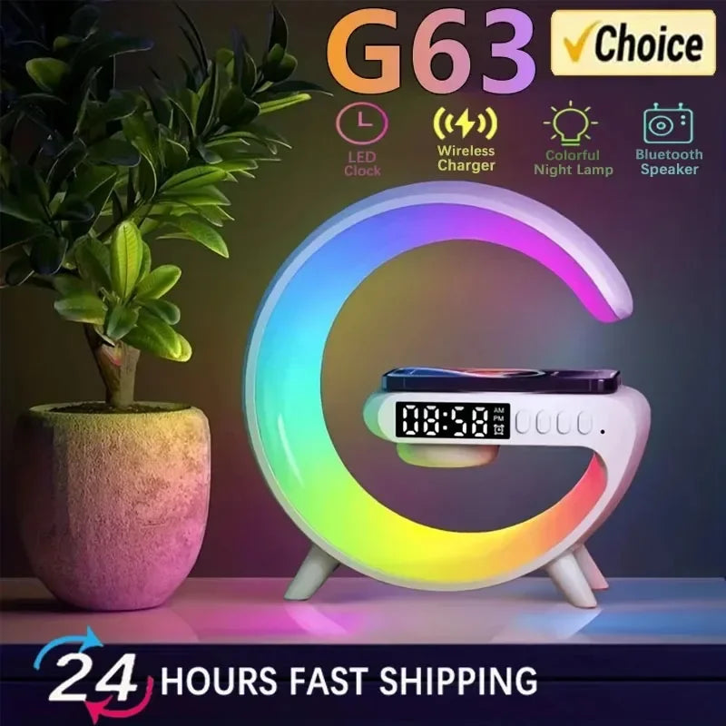 TF RGB Night Light Wireless Charger