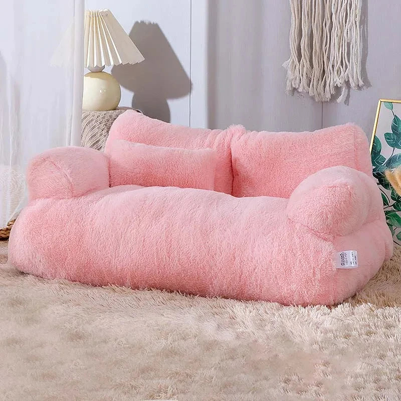 Deluxe Winter Pet Bed Sofa