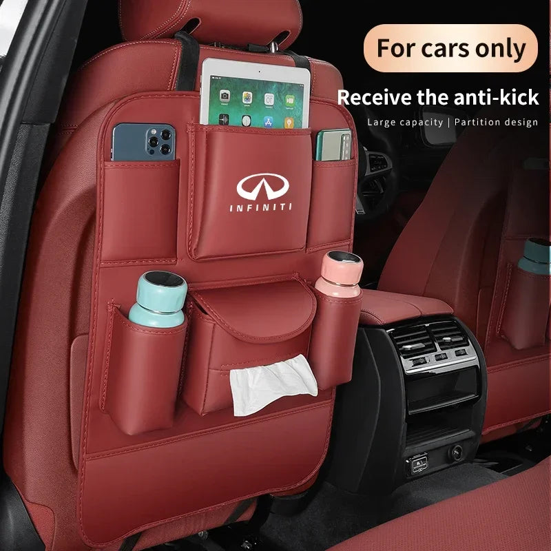 Infiniti Car Seat Organizer Storage Bag