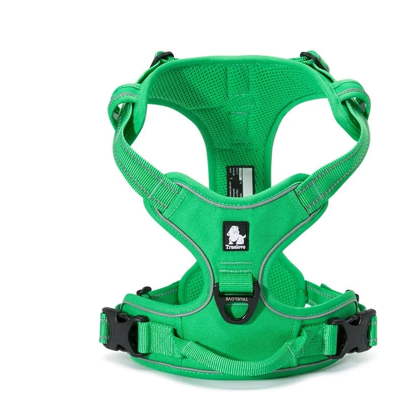 Reflective Nylon large Dog Harness