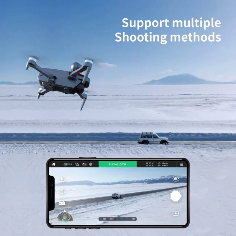 Obstacle Avoidance With 4K HD Camera