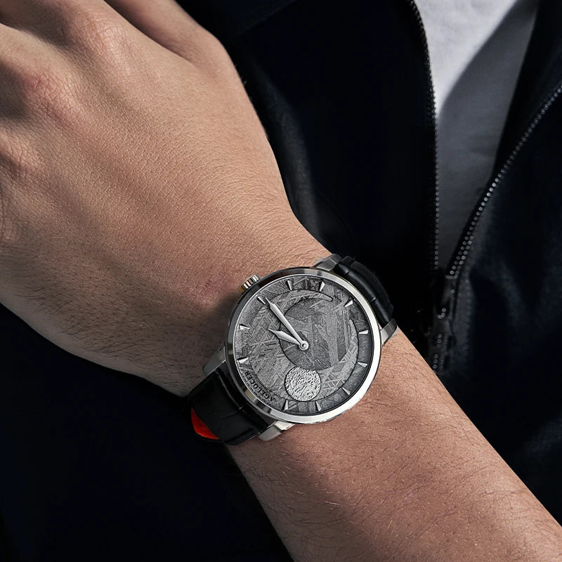 Designer Meteorite dial Luxury Watch