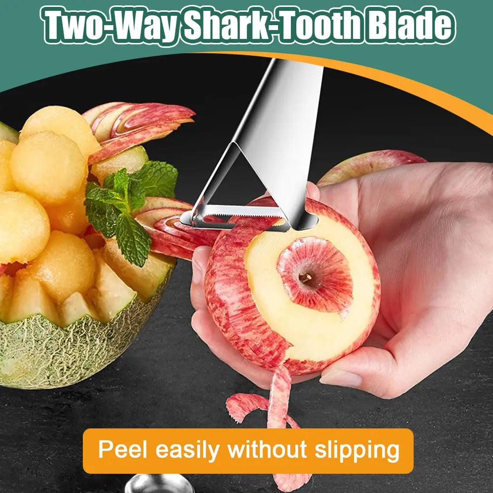 Professional Stainless Steel Fruit Carving Set