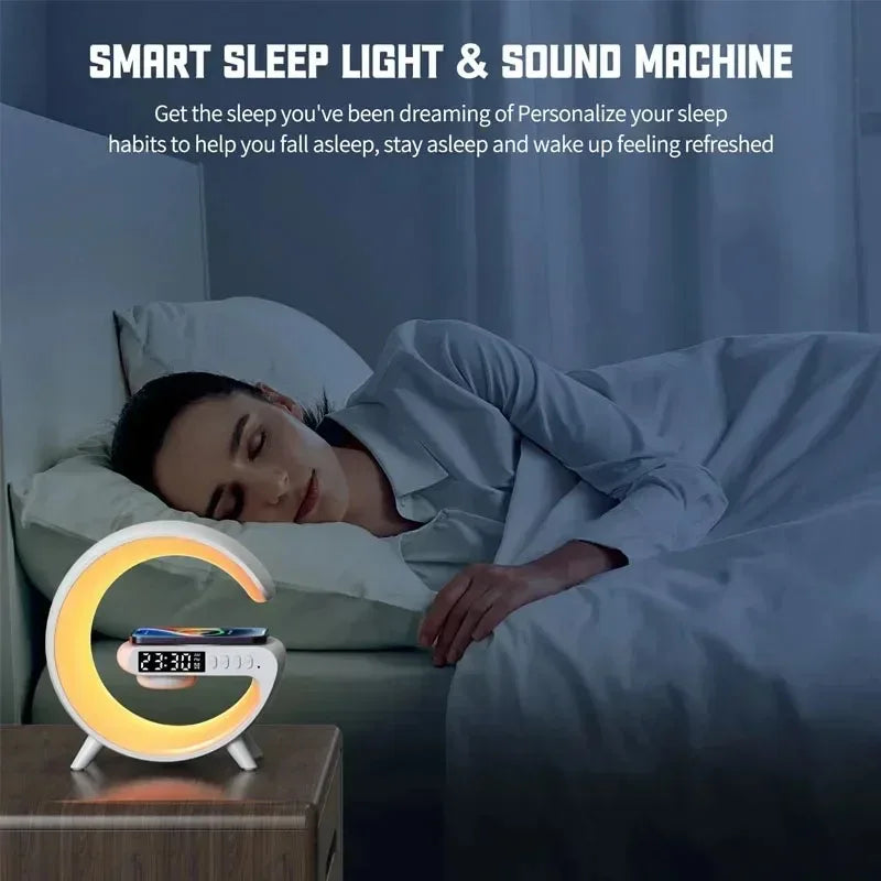 TF RGB Night Light Wireless Charger