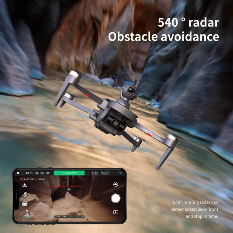 Obstacle Avoidance With 4K HD Camera