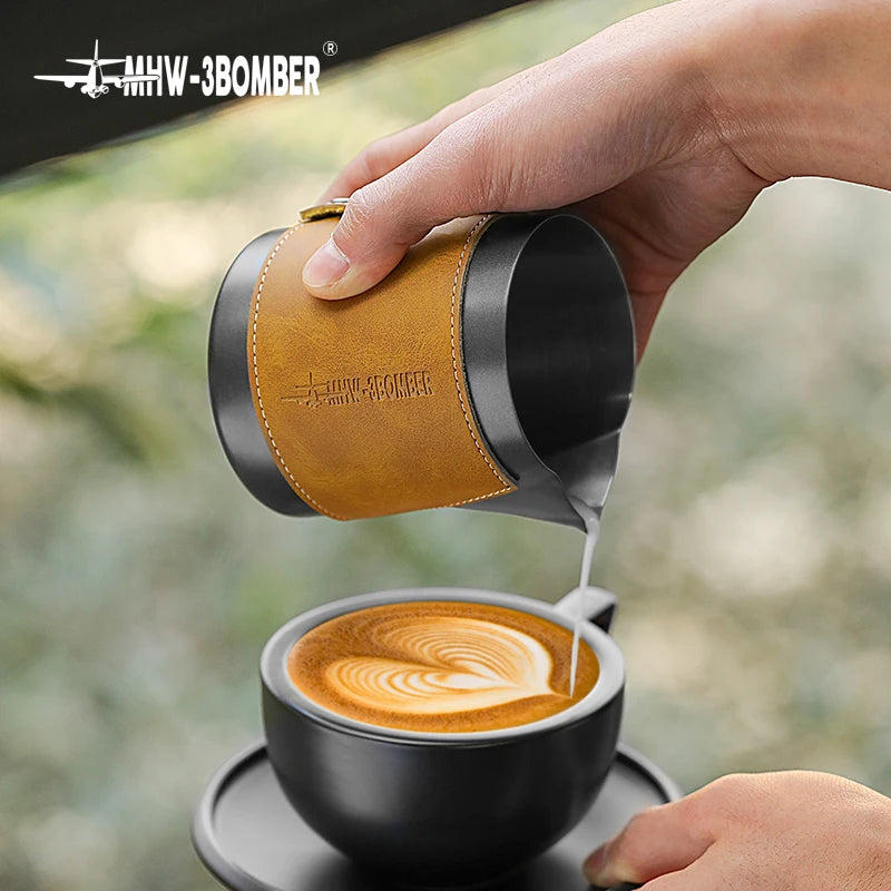 Barista-Grade Stainless Steel Milk Frother