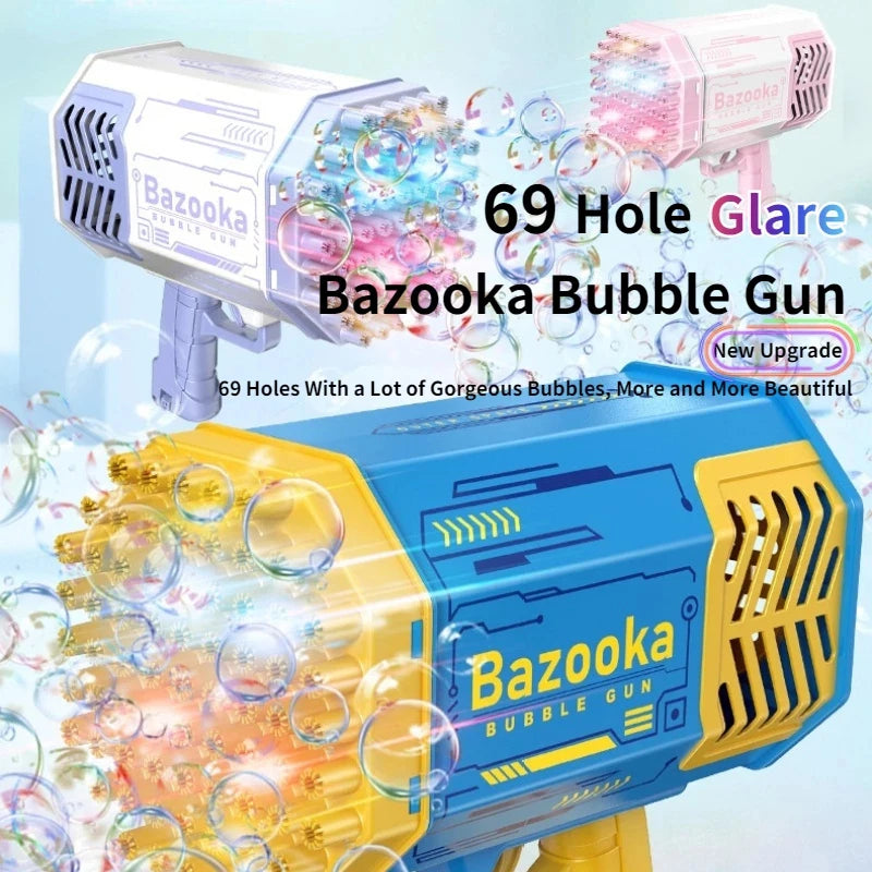 Soap Bubbles Gun Rocket