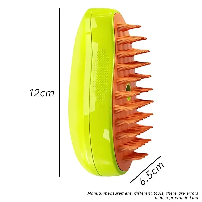 3-In-1 Professional Dog Steam Brush
