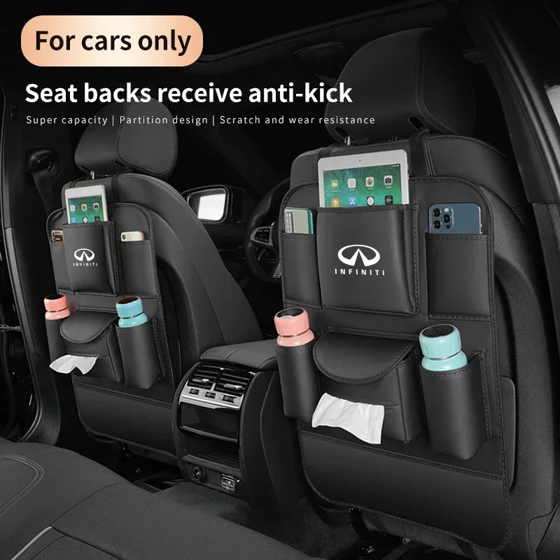 Infiniti Car Seat Organizer Storage Bag