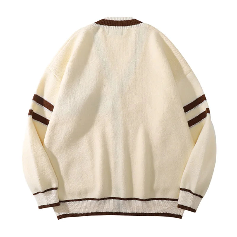 Men's Knitted Cardigan Sweater