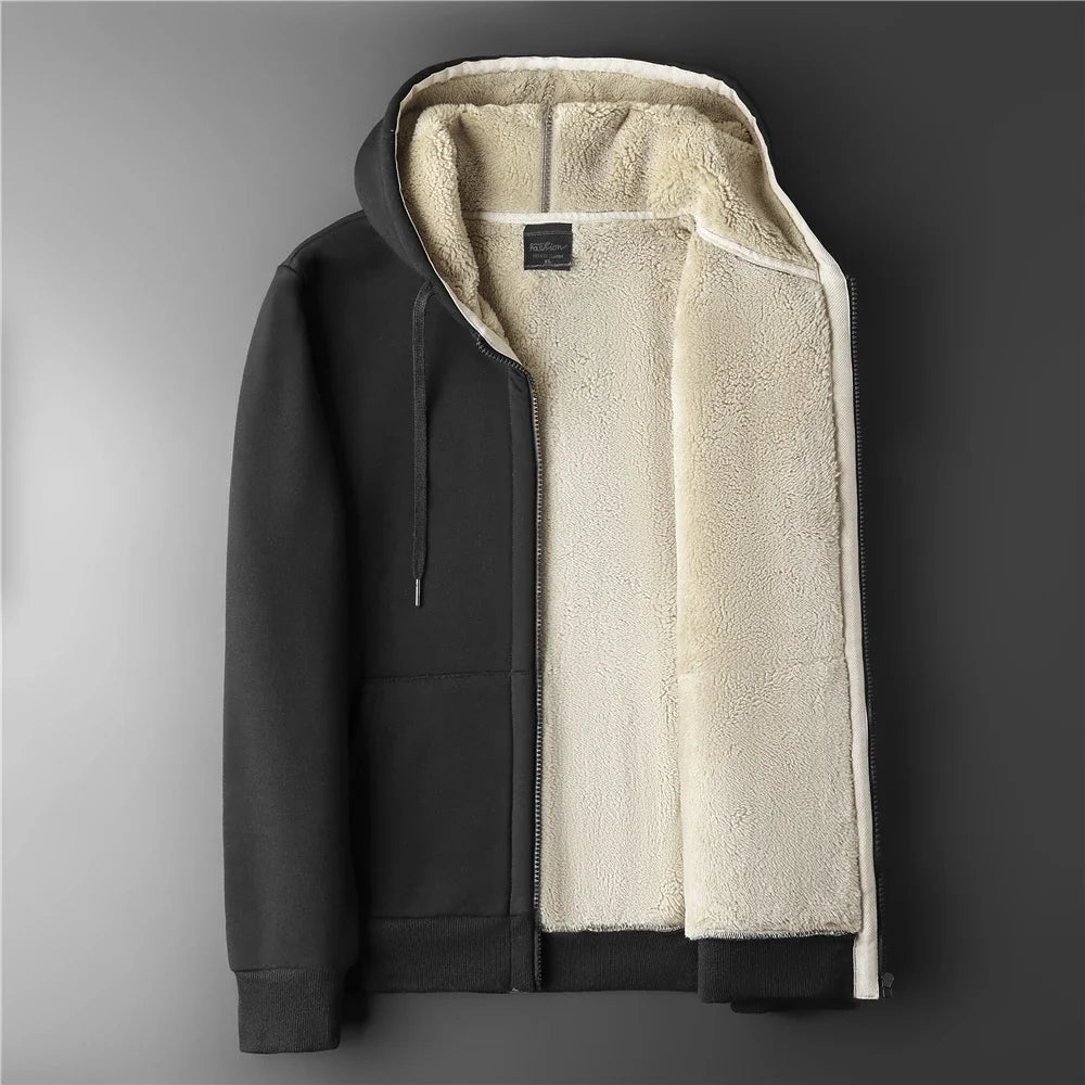 Men Winter Thick Warm Hoodie