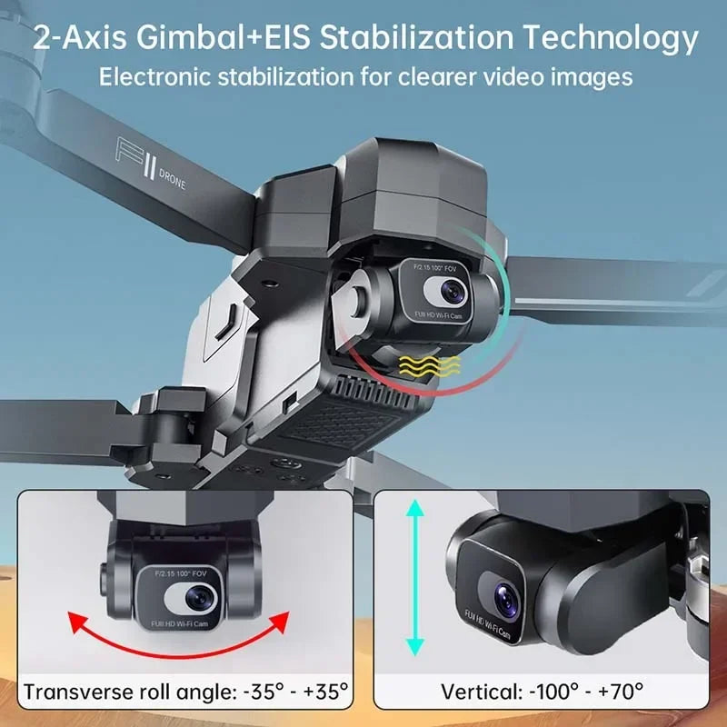 Profesional 5G WiFi 2-Axis Drone Camera