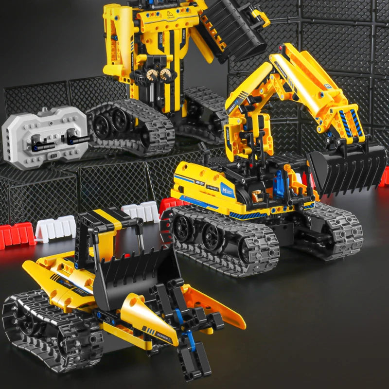 3 in 1 City Technical RC Robot Excavator