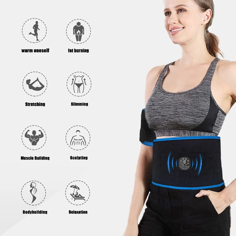 EMS Muscle Stimulator Ab Toning Belt