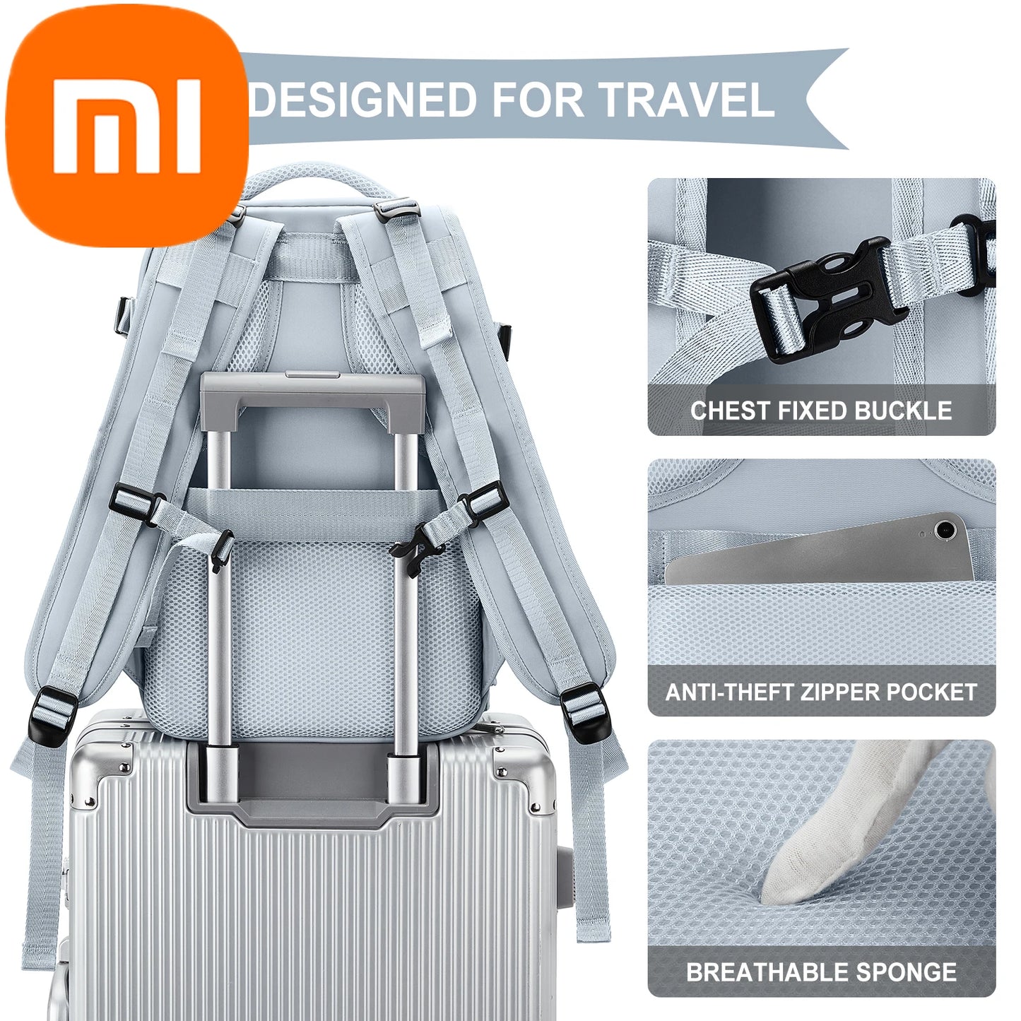 Travel Personal Item Carrying Backpack