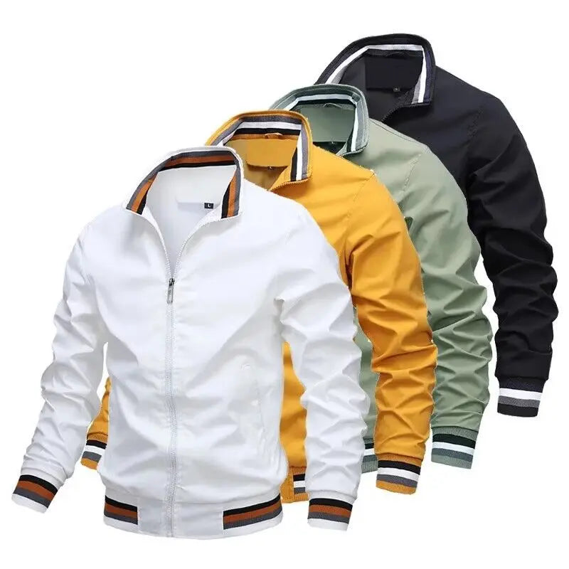Men lightweight motorcycle jacket