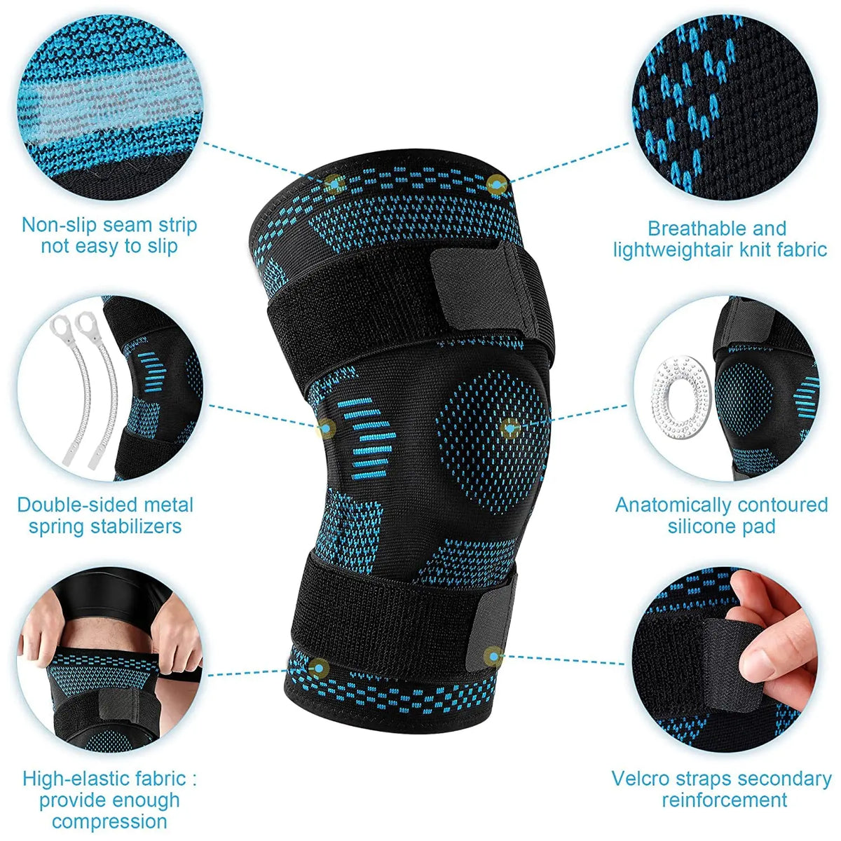 Sports Stabilizers Patella Gel Knee Pad